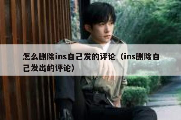 怎么删除ins自己发的评论（ins删除自己发出的评论） 第1张