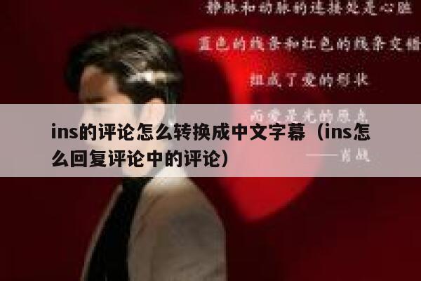 ins的评论怎么转换成中文字幕（ins怎么回复评论中的评论） 第1张