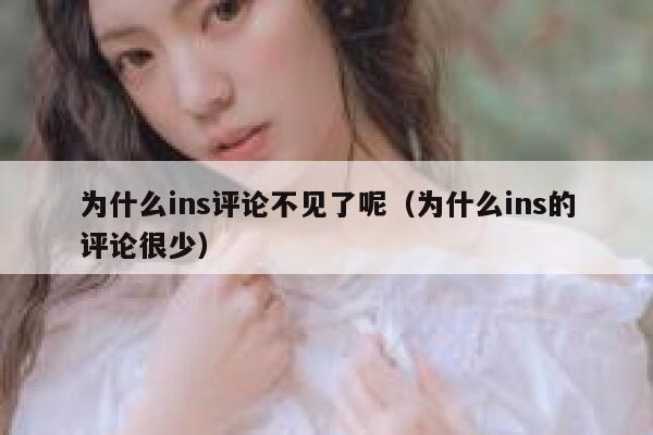 为什么ins评论不见了呢（为什么ins的评论很少） 第1张
