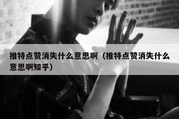 推特点赞消失什么意思啊（推特点赞消失什么意思啊知乎） 第1张