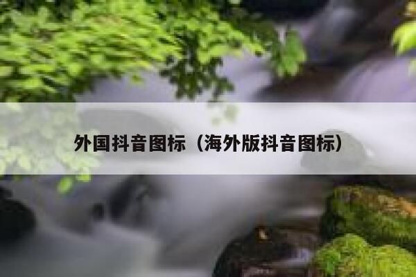 外国抖音图标（海外版抖音图标） 第1张