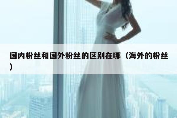 国内粉丝和国外粉丝的区别在哪（海外的粉丝） 第1张
