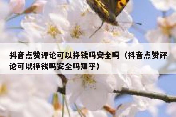 抖音点赞评论可以挣钱吗安全吗（抖音点赞评论可以挣钱吗安全吗知乎） 第1张