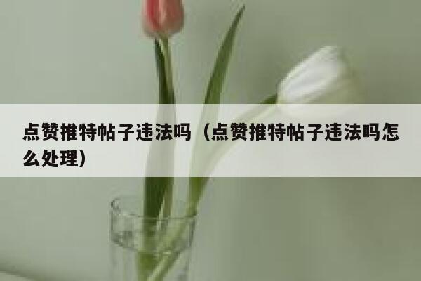 点赞推特帖子违法吗（点赞推特帖子违法吗怎么处理） 第1张