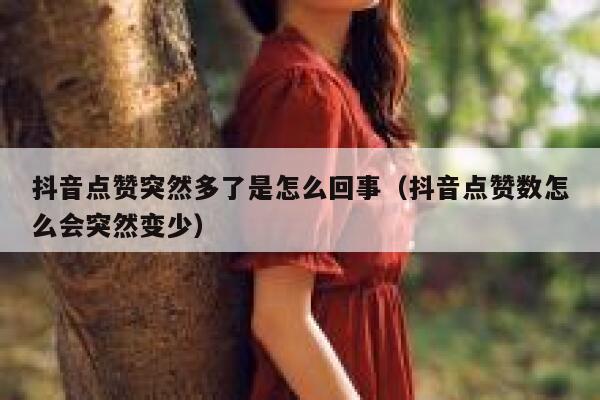 抖音点赞突然多了是怎么回事（抖音点赞数怎么会突然变少） 第1张