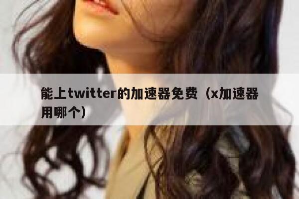 能上twitter的加速器免费（x加速器用哪个） 第1张