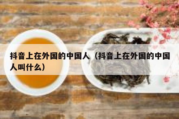 抖音上在外国的中国人（抖音上在外国的中国人叫什么） 第1张