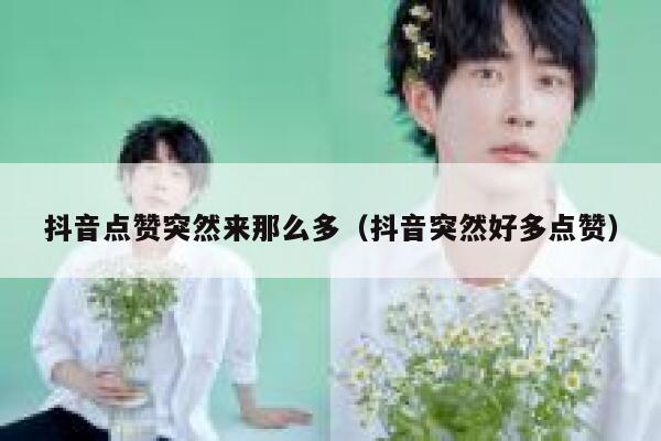 抖音点赞突然来那么多（抖音突然好多点赞） 第1张