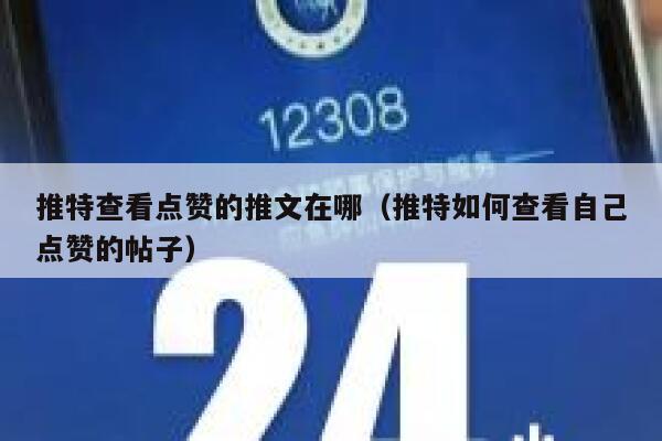 推特查看点赞的推文在哪（推特如何查看自己点赞的帖子） 第1张