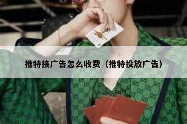 推特接广告怎么收费（推特投放广告） 第1张