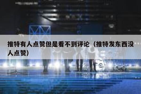 推特有人点赞但是看不到评论（推特发东西没人点赞） 第1张