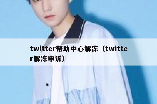 twitter帮助中心解冻（twitter解冻申诉） 第1张