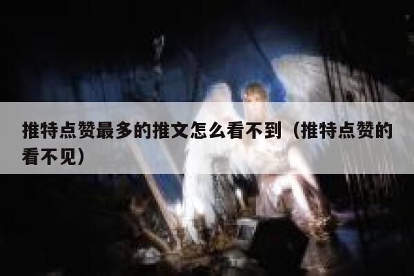 推特点赞最多的推文怎么看不到（推特点赞的看不见） 第1张