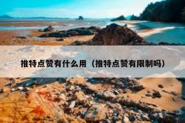 推特点赞有什么用（推特点赞有限制吗） 第1张
