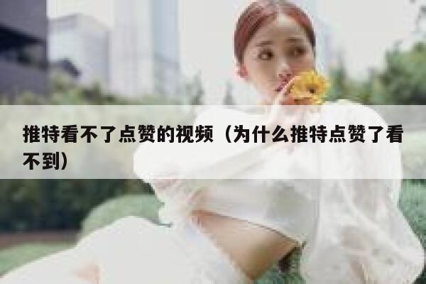 推特看不了点赞的视频（为什么推特点赞了看不到） 第1张