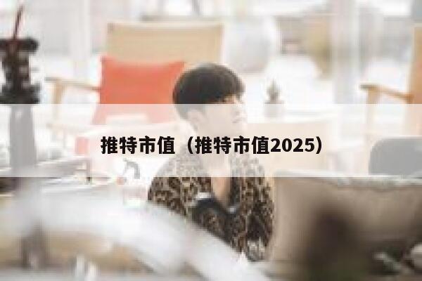 推特市值（推特市值2025） 第1张