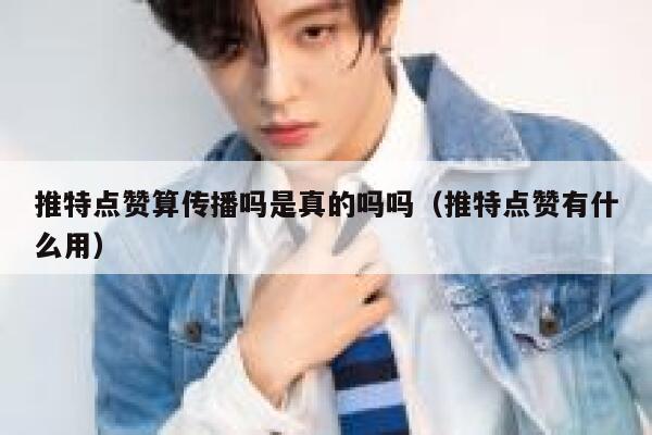 推特点赞算传播吗是真的吗吗（推特点赞有什么用） 第1张