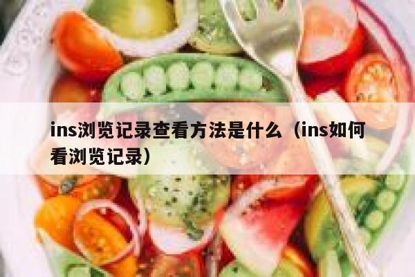 ins浏览记录查看方法是什么（ins如何看浏览记录） 第1张
