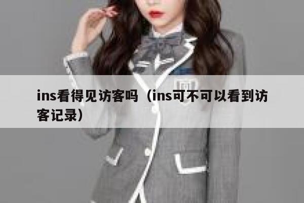 ins看得见访客吗（ins可不可以看到访客记录） 第1张