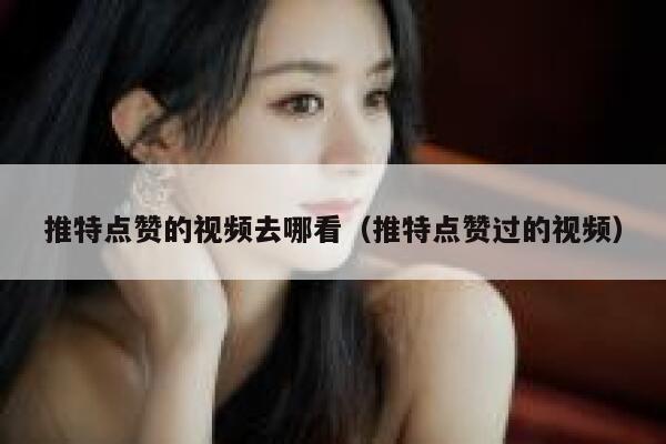 推特点赞的视频去哪看（推特点赞过的视频） 第1张