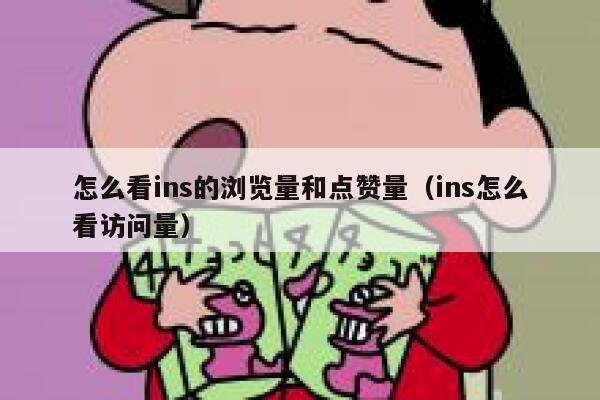 怎么看ins的浏览量和点赞量（ins怎么看访问量） 第1张