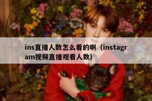 ins直播人数怎么看的啊（instagram视频直播观看人数） 第1张
