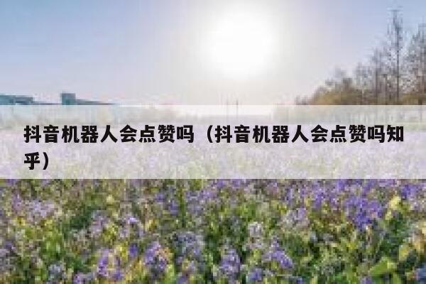抖音机器人会点赞吗(抖音机器人会点赞吗知乎) 第1张 抖音机器人会点赞吗(抖音机器人会点赞吗知乎) 第1张