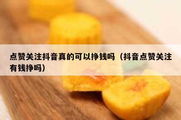 点赞关注抖音真的可以挣钱吗(抖音点赞关注有钱挣吗) 第1张 点赞关注抖音真的可以挣钱吗(抖音点赞关注有钱挣吗) 第1张