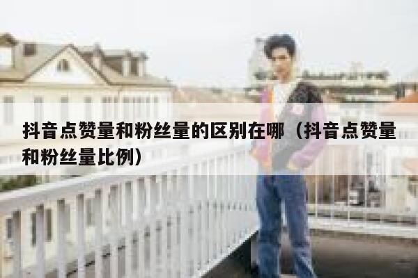 抖音点赞量和粉丝量的区别在哪(抖音点赞量和粉丝量比例) 第1张 抖音点赞量和粉丝量的区别在哪(抖音点赞量和粉丝量比例) 第1张