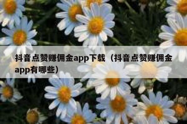 抖音点赞赚佣金app下载(抖音点赞赚佣金app有哪些) 第1张 抖音点赞赚佣金app下载(抖音点赞赚佣金app有哪些) 第1张