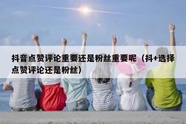 抖音点赞评论重要还是粉丝重要呢（抖+选择点赞评论还是粉丝） 第1张