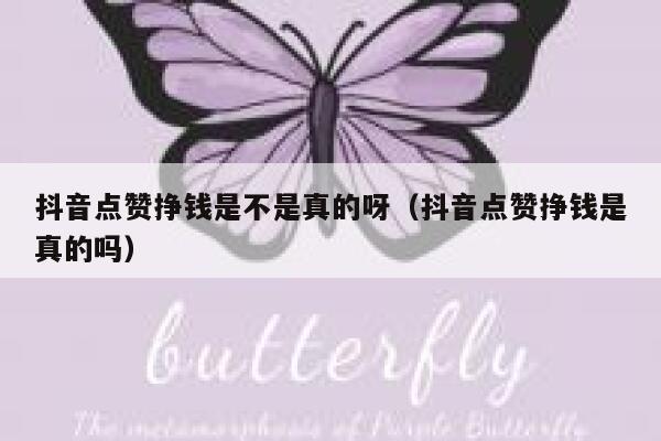抖音点赞挣钱是不是真的呀（抖音点赞挣钱是真的吗） 第1张
