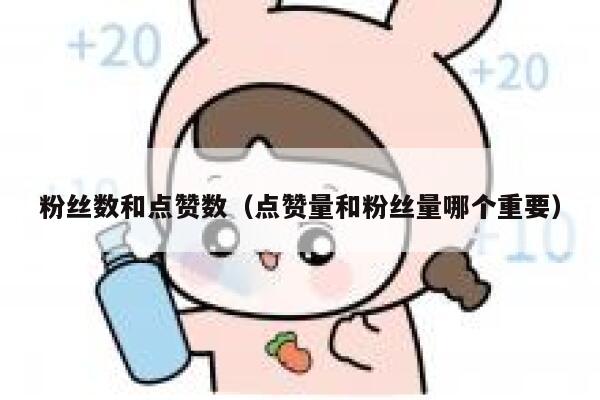 粉丝数和点赞数（点赞量和粉丝量哪个重要） 第1张