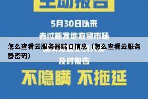 怎么查看云服务器端口信息(怎么查看云服务器密码) 第1张 怎么查看云服务器端口信息(怎么查看云服务器密码) 第1张