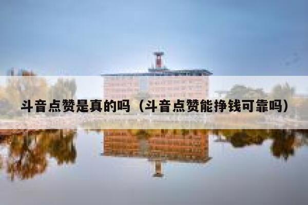 斗音点赞是真的吗（斗音点赞能挣钱可靠吗） 第1张