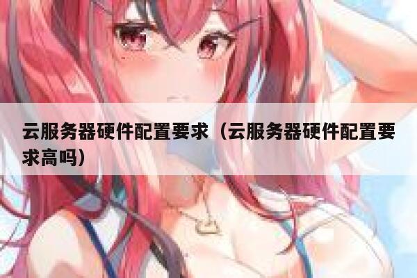 云服务器硬件配置要求（云服务器硬件配置要求高吗） 第1张