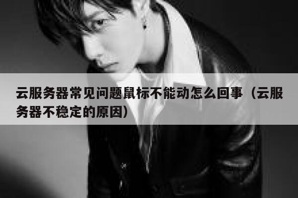 云服务器常见问题鼠标不能动怎么回事（云服务器不稳定的原因） 第1张