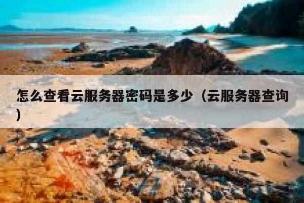怎么查看云服务器密码是多少（云服务器查询） 第1张