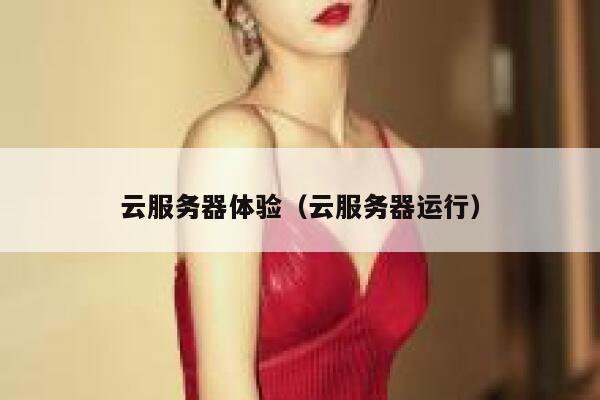云服务器体验(云服务器运行) 第1张 云服务器体验(云服务器运行) 第1张