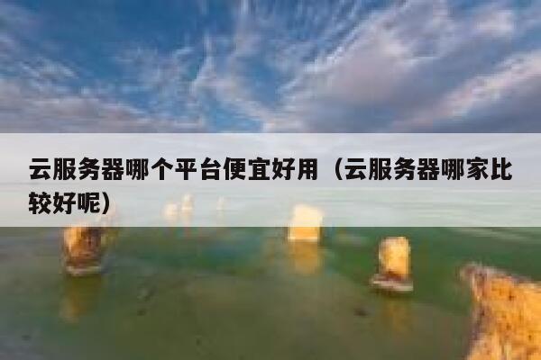 云服务器哪个平台便宜好用（云服务器哪家比较好呢） 第1张