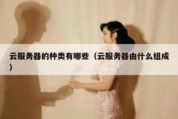 云服务器的种类有哪些（云服务器由什么组成） 第1张