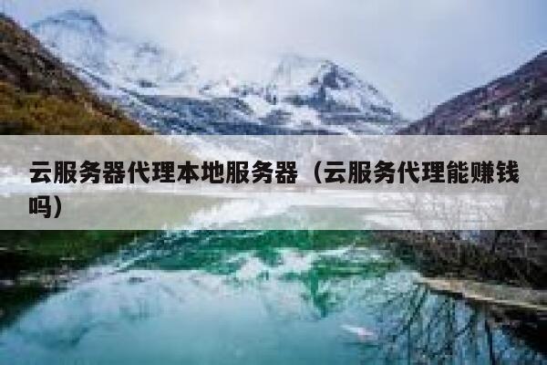 云服务器代理本地服务器(云服务代理能赚钱吗) 第1张 云服务器代理本地服务器(云服务代理能赚钱吗) 第1张