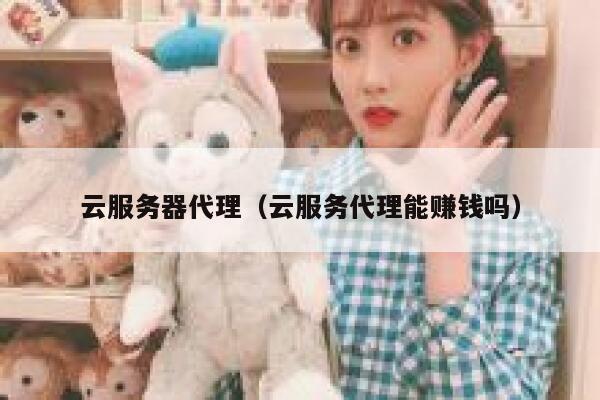 云服务器代理（云服务代理能赚钱吗） 第1张