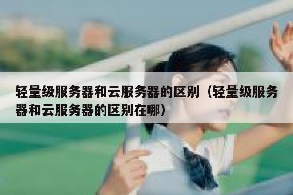 轻量级服务器和云服务器的区别（轻量级服务器和云服务器的区别在哪） 第1张