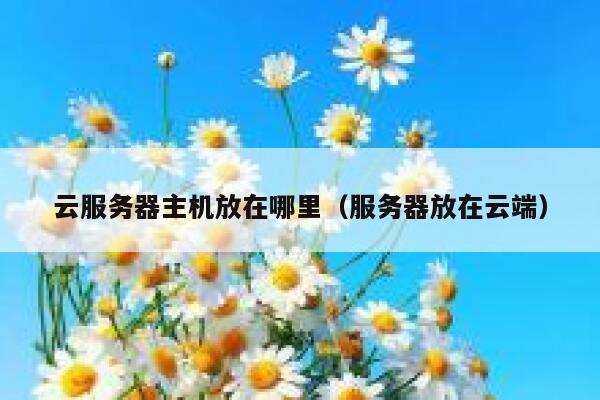 云服务器主机放在哪里（服务器放在云端） 第1张