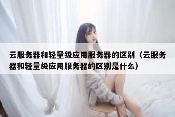 云服务器和轻量级应用服务器的区别(云服务器和轻量级应用服务器的区别是什么) 第1张 云服务器和轻量级应用服务器的区别(云服务器和轻量级应用服务器的区别是什么) 第1张