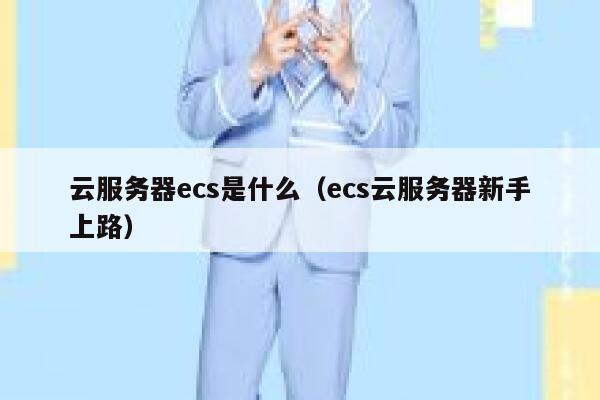 云服务器ecs是什么(ecs云服务器新手上路) 第1张 云服务器ecs是什么(ecs云服务器新手上路) 第1张