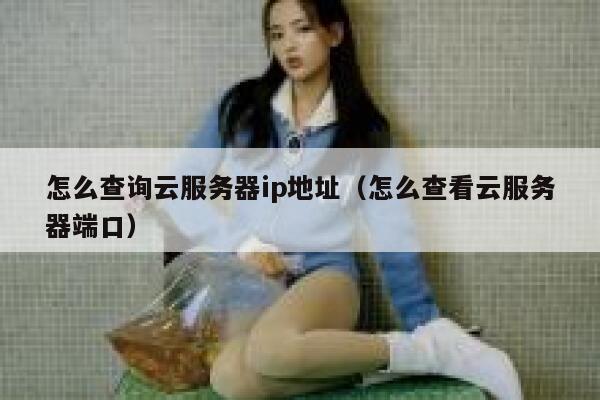 怎么查询云服务器ip地址（怎么查看云服务器端口） 第1张