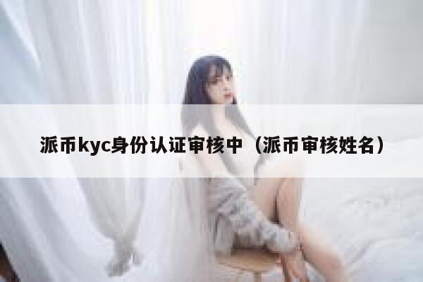派币kyc身份认证审核中（派币审核姓名） 第1张