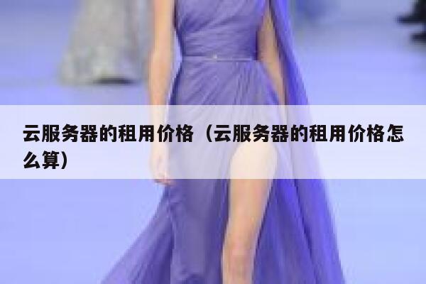 云服务器的租用价格(云服务器的租用价格怎么算) 第1张 云服务器的租用价格(云服务器的租用价格怎么算) 第1张